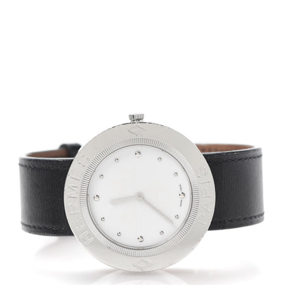 Hermes Stainless Steel Barenia 38mm Passe Quartz Watch Noir 3 of 6