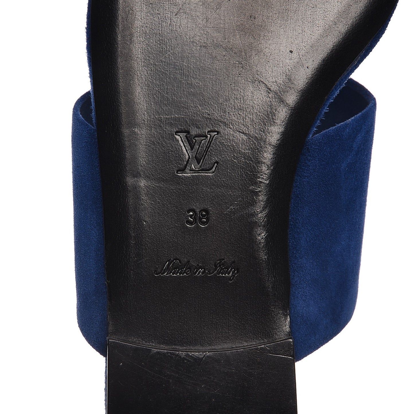 Suede Bayfront Mule 38 Blue
