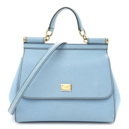 Dolce & Gabbana Dauphine Medium Miss Sicily Satchel Fiordaliso 1 of 11
