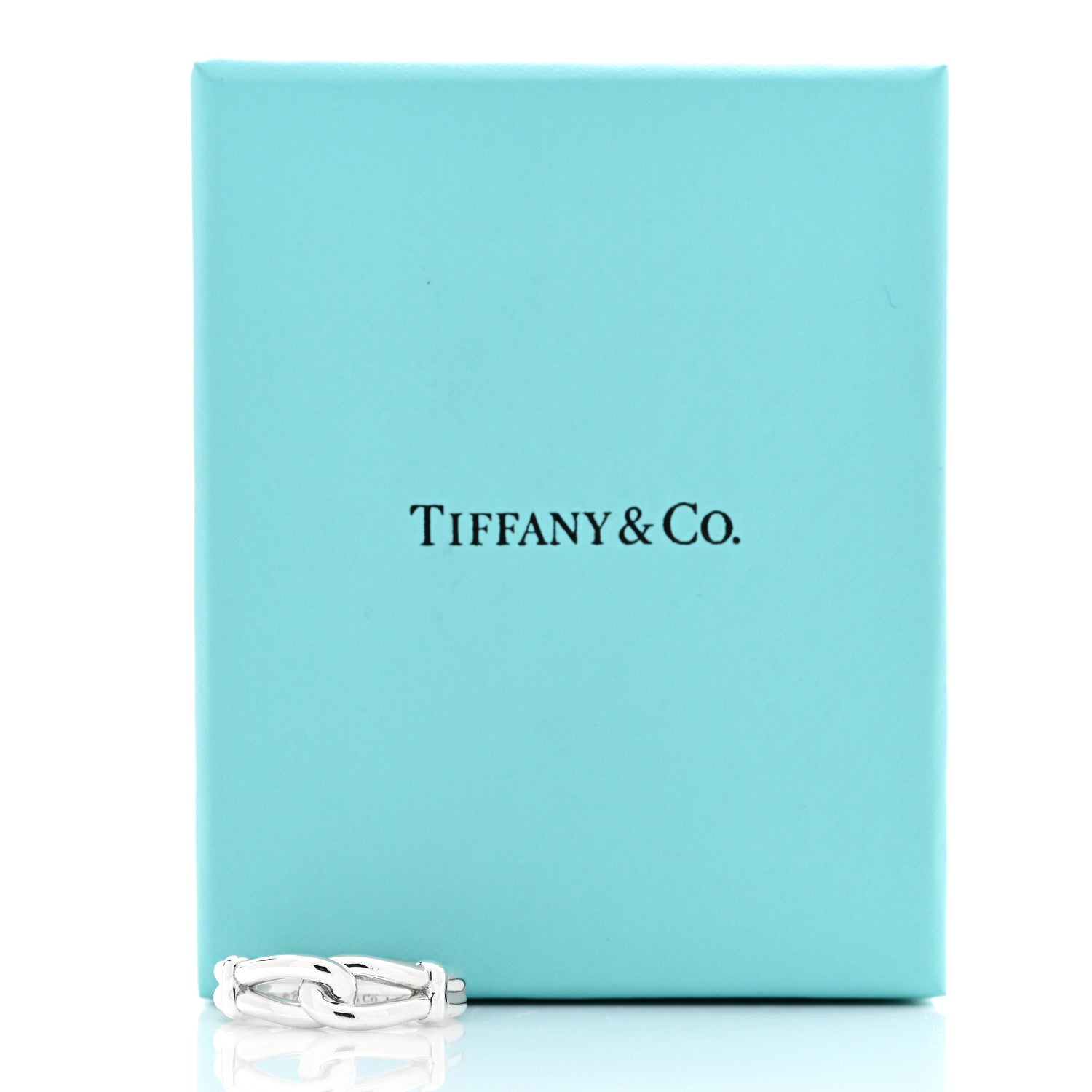 Tiffany Sterling Silver Paloma Picasso Knot Ring 61 9.75 5 of 5