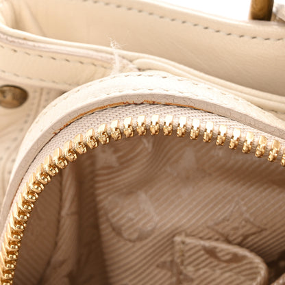 Louis Vuitton Lambskin Riveting White 13 of 14
