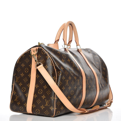 Louis Vuitton Monogram Keepall Bandouliere 50 4 of 12