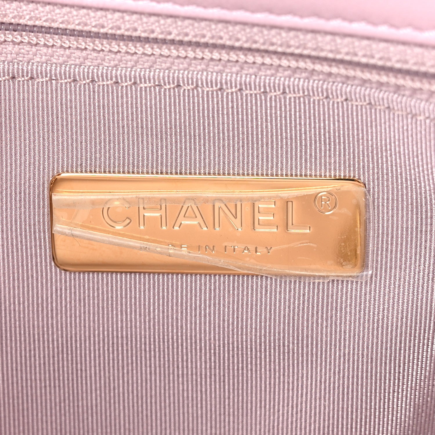 Chanel Lambskin Quilted Medium Chanel 19 Flap Light Pink 5 of 8