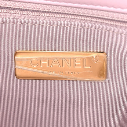Chanel Lambskin Quilted Medium Chanel 19 Flap Light Pink 5 of 8