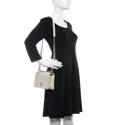 Christian Dior Calfskin Small Diorama Flap Bag Off White 2 of 15