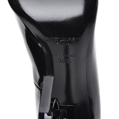 Saint Laurent Patent Opyum 110 Pumps 38.5 Black 7 of 9