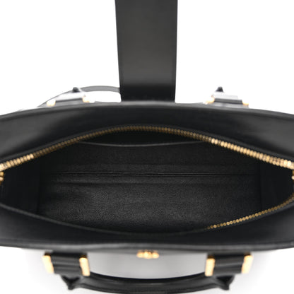 Saint Laurent Calfskin Monogram Baby Cabas Black 5 of 10