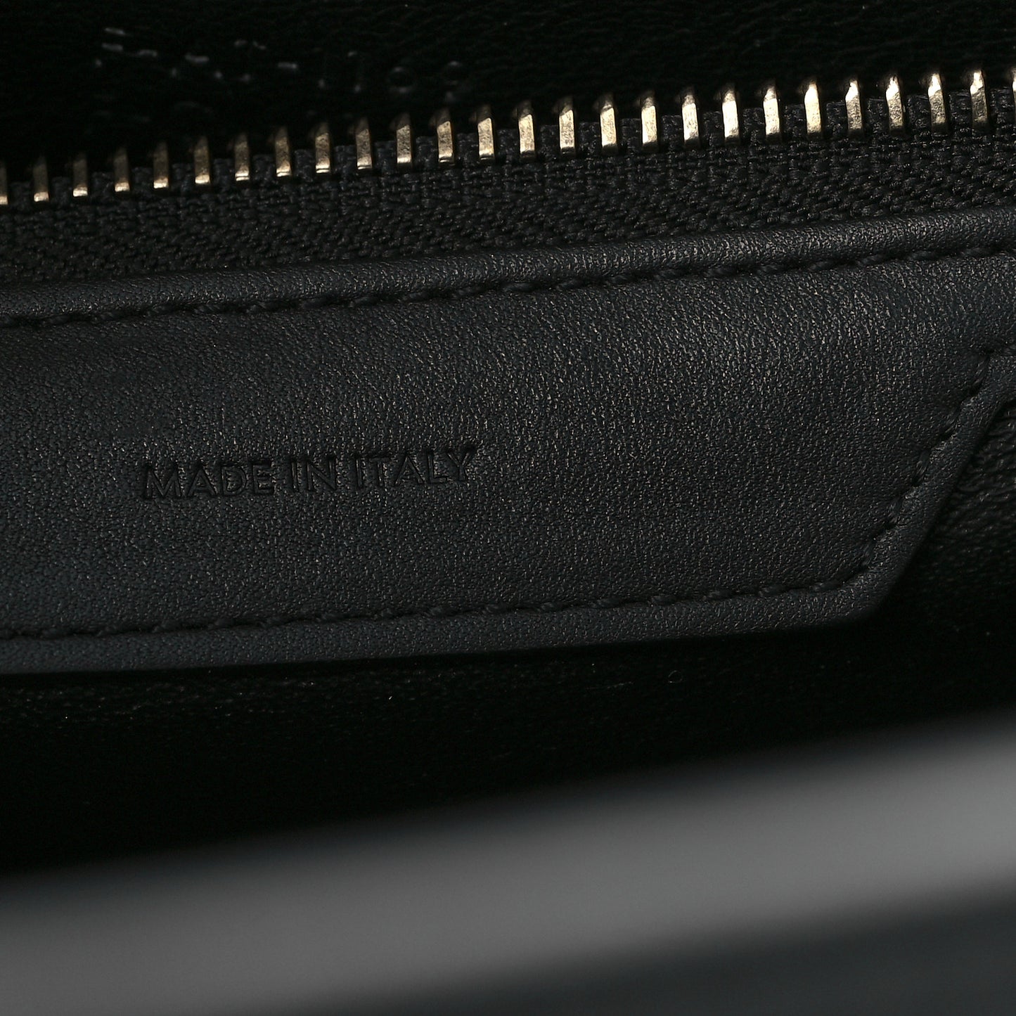 Smooth Calfskin Micro Luggage Black