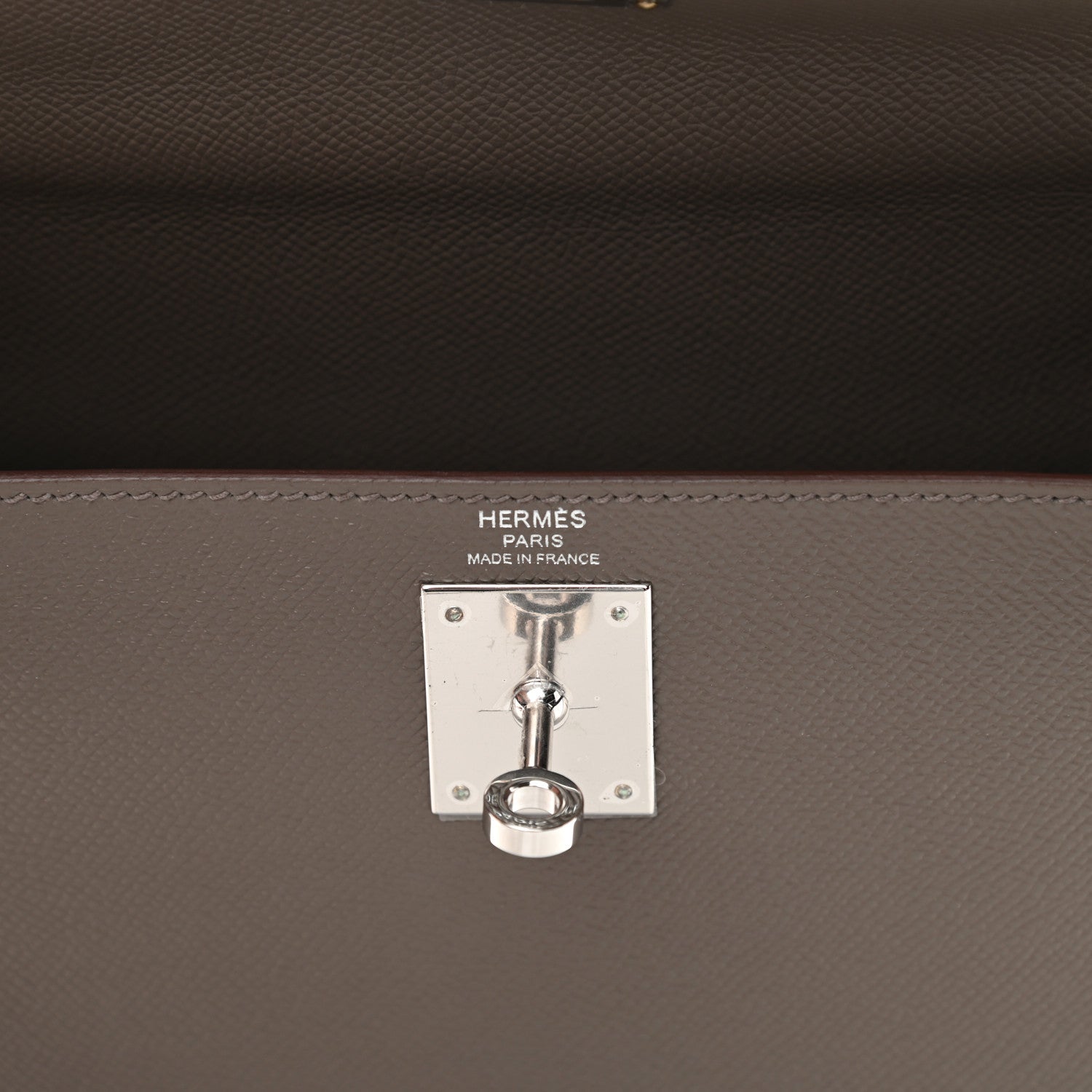 Hermes Epsom Kelly Sellier 28 Etain 6 of 11