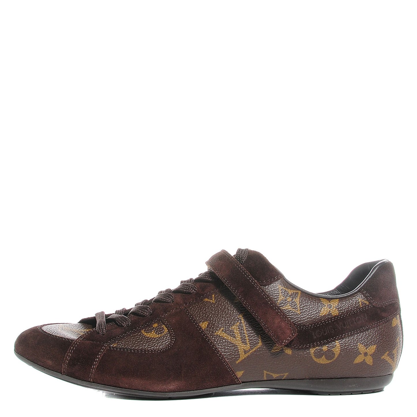 Suede Monogram Globe Trotter Sneakers 37.5