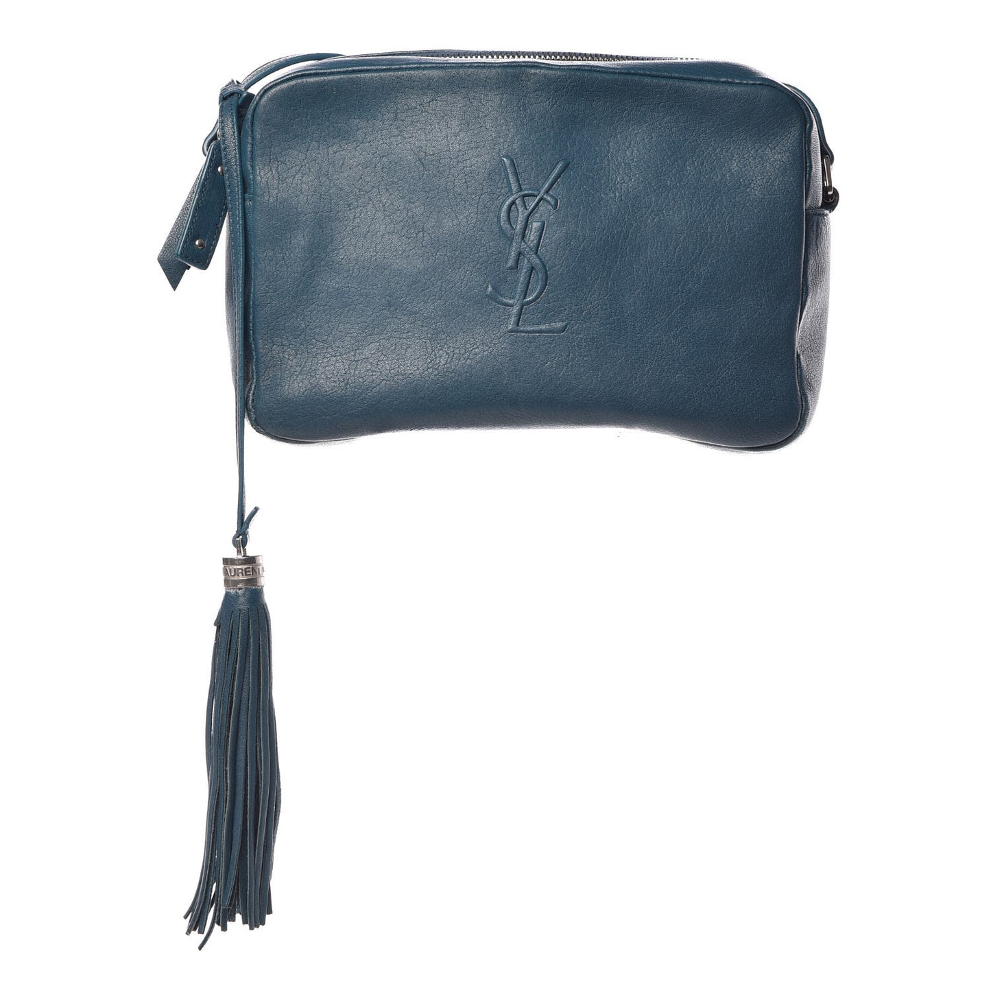 Lambskin Monogram Small Lou Camera Bag Peacock