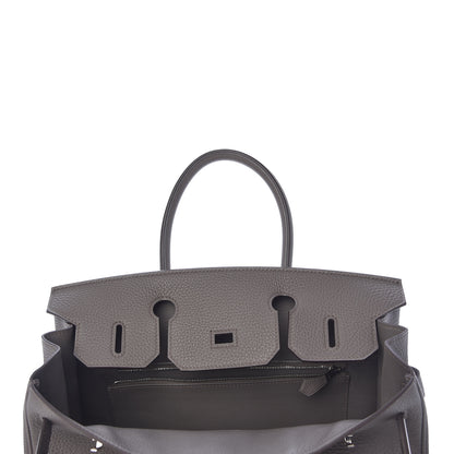 Hermes Togo Birkin 30 Etain 19 of 38