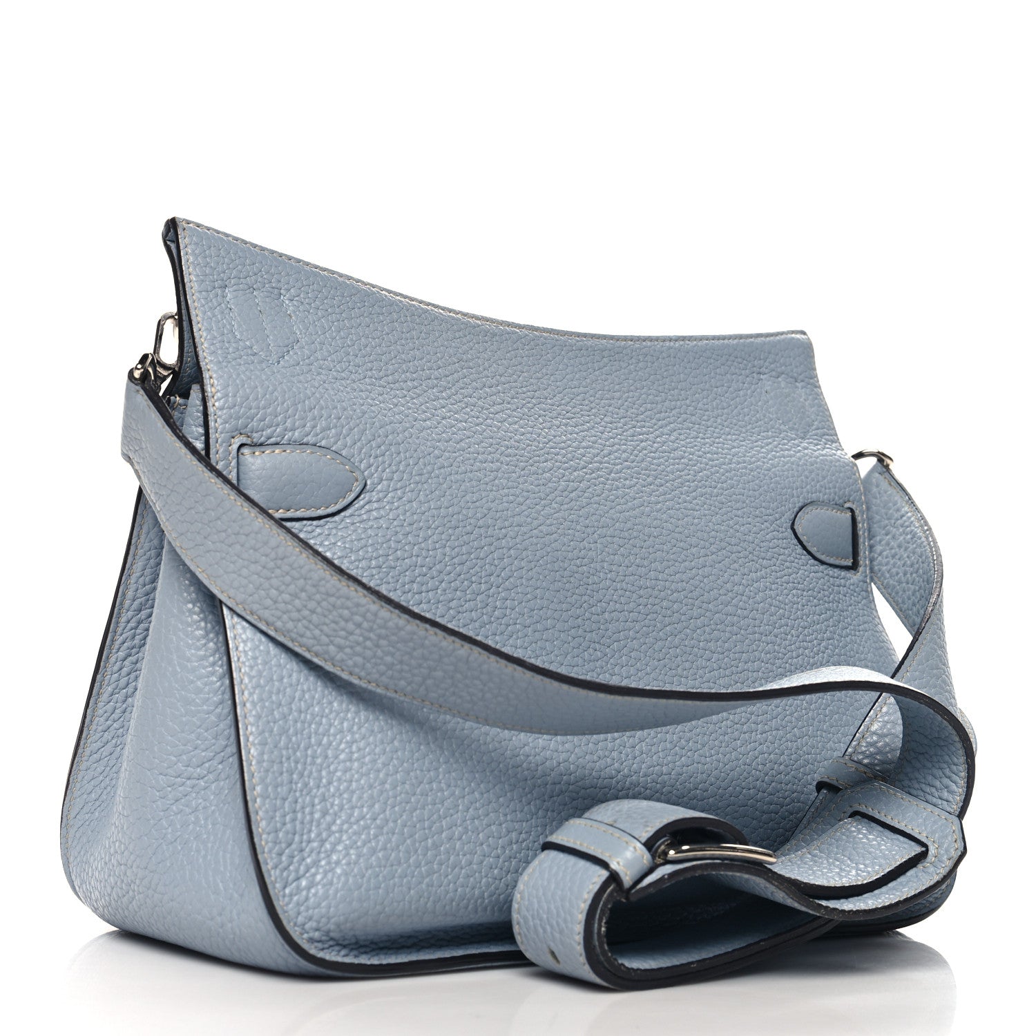 Hermes Taurillon Clemence Jypsiere 31 Bleu Lin 3 of 10