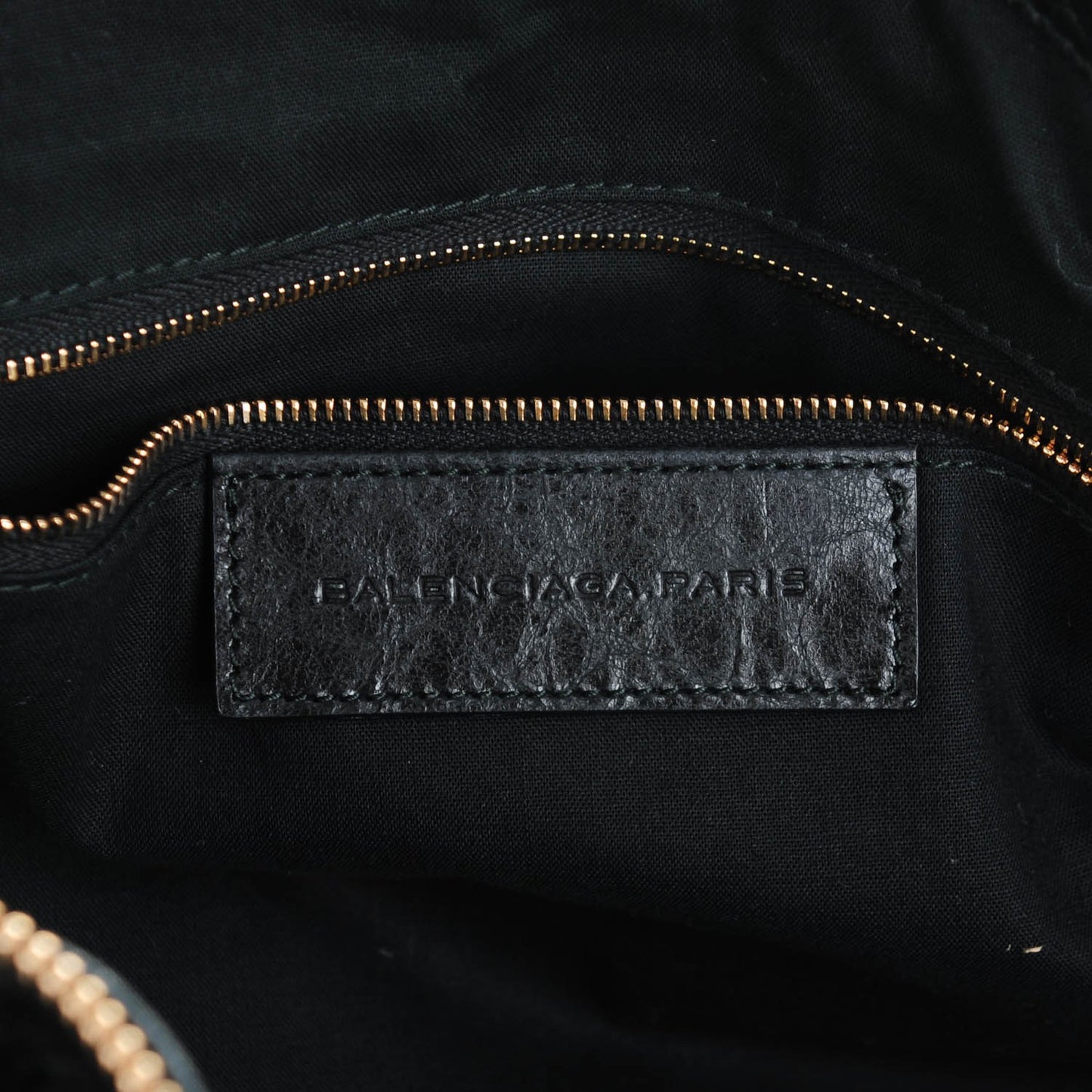 Agneau Giant 12 Rose Gold Hardware Work Black