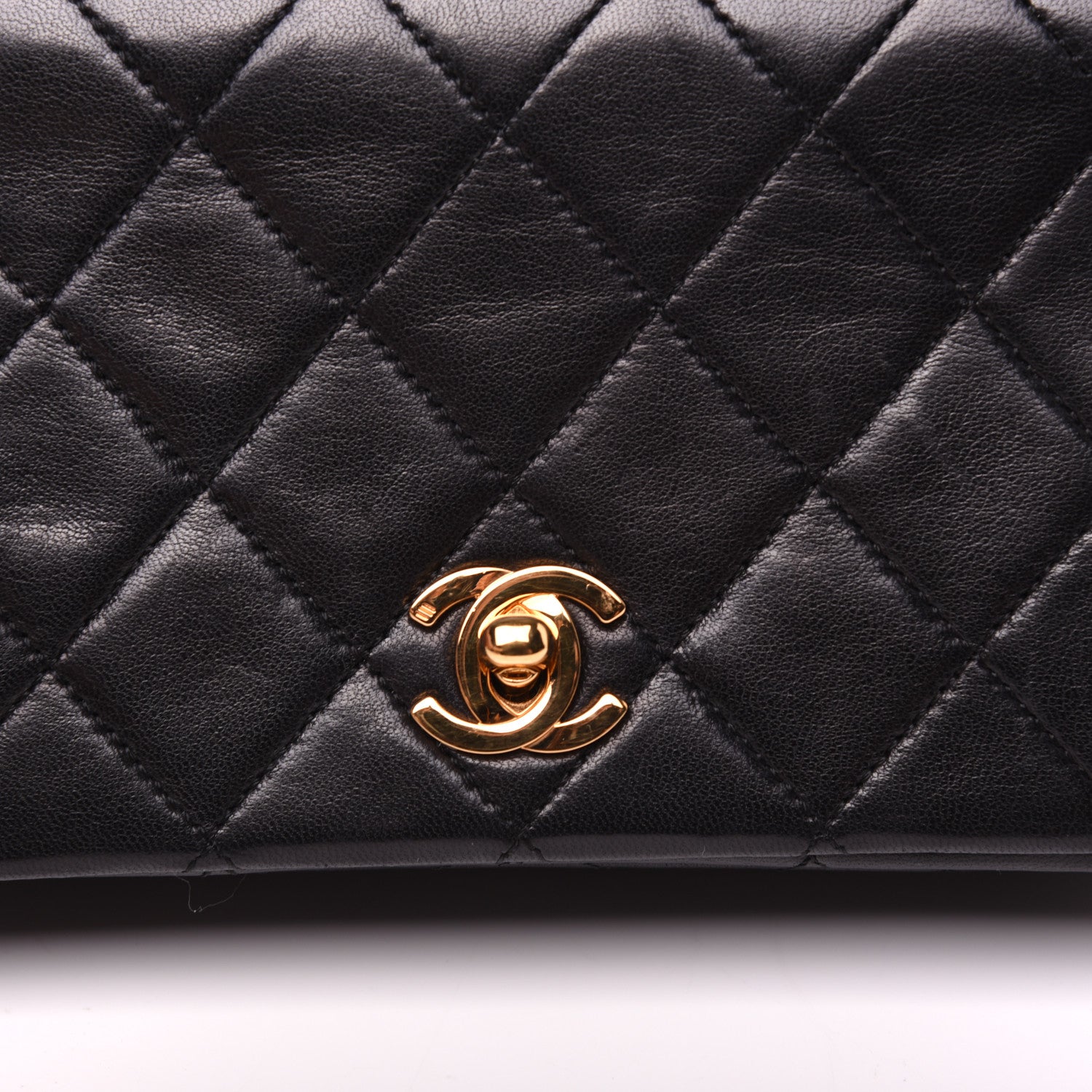 Chanel Lambskin Quilted Mini Flap Black 16 of 16