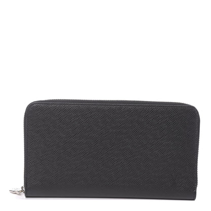 Louis Vuitton Taiga Zippy Organizer Wallet Black 1 of 7