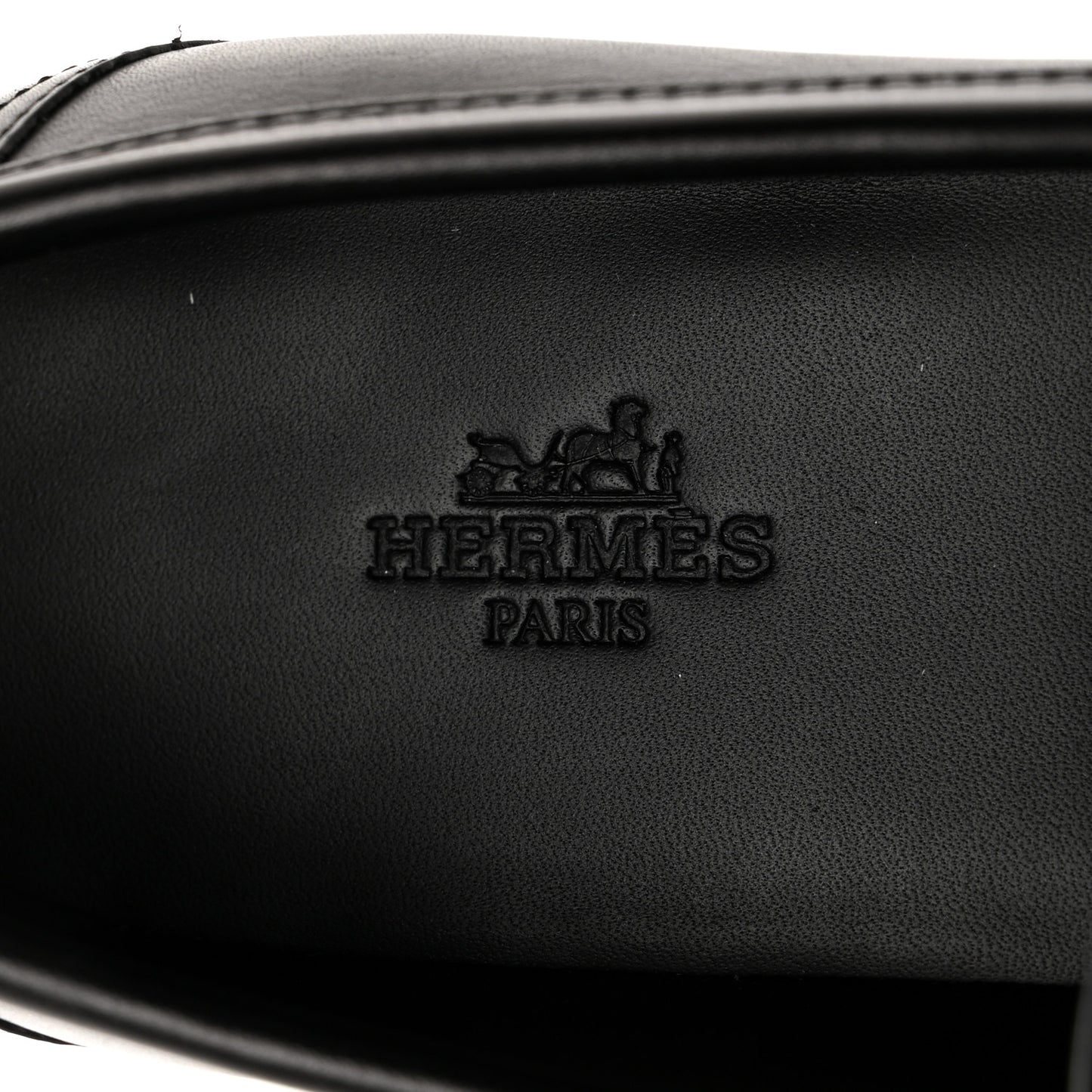 Calfskin Womens Hot Loafer 37 Black