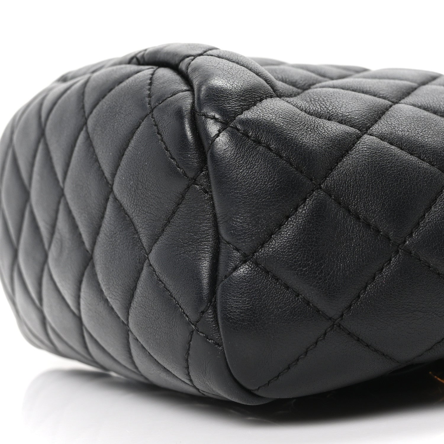 Chanel Calfskin Quilted Mini Urban Spirit Backpack Black 18 of 21