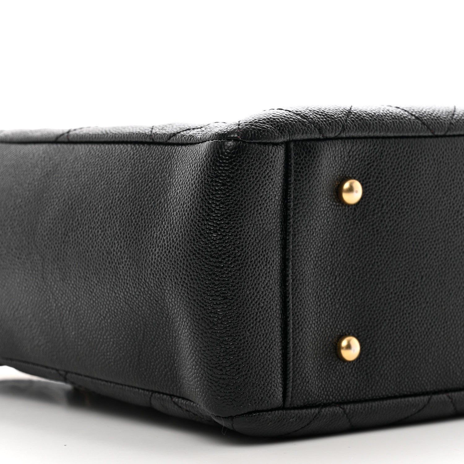 Chanel Caviar Quilted Small Shopping Tote Black 9 of 11