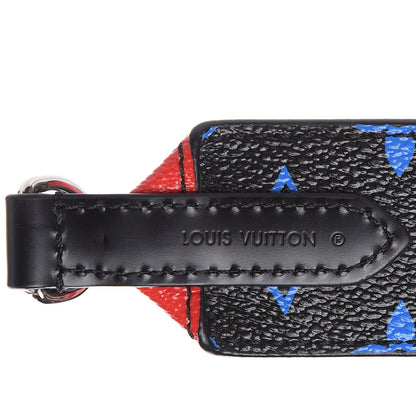 Louis Vuitton Canvas Bandouliere Shoulder Strap Black Bleu Digital 4 of 4