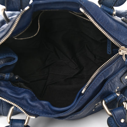 Chloe Calfskin Paddington Satchel Blue 5 of 10
