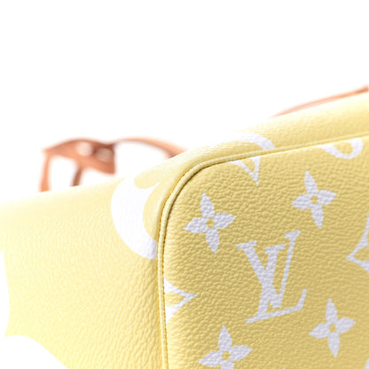 Louis Vuitton Monogram Giant By The Pool Neverfull MM Light Pink 8 of 12