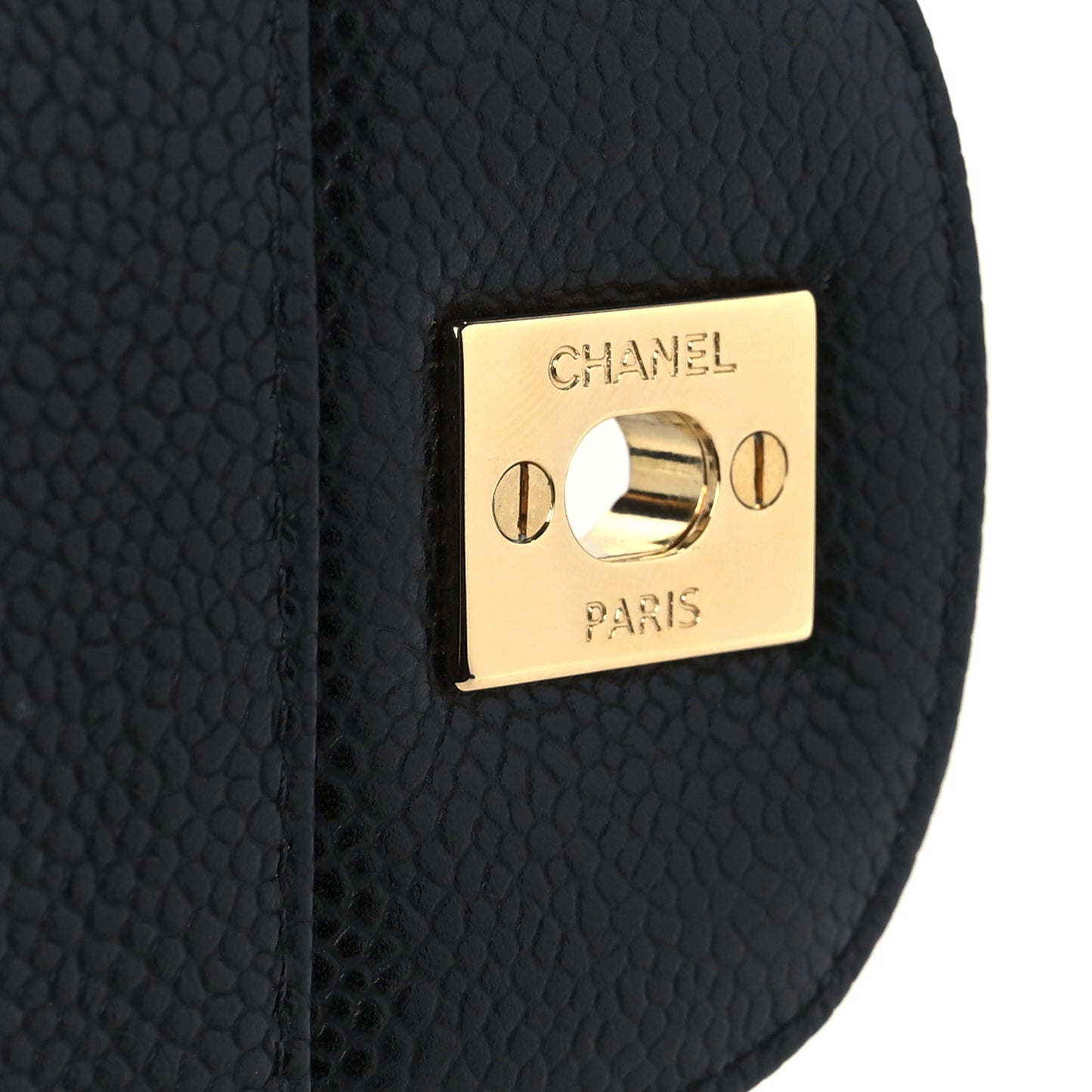 Caviar Quilted Maxi Double Flap Black