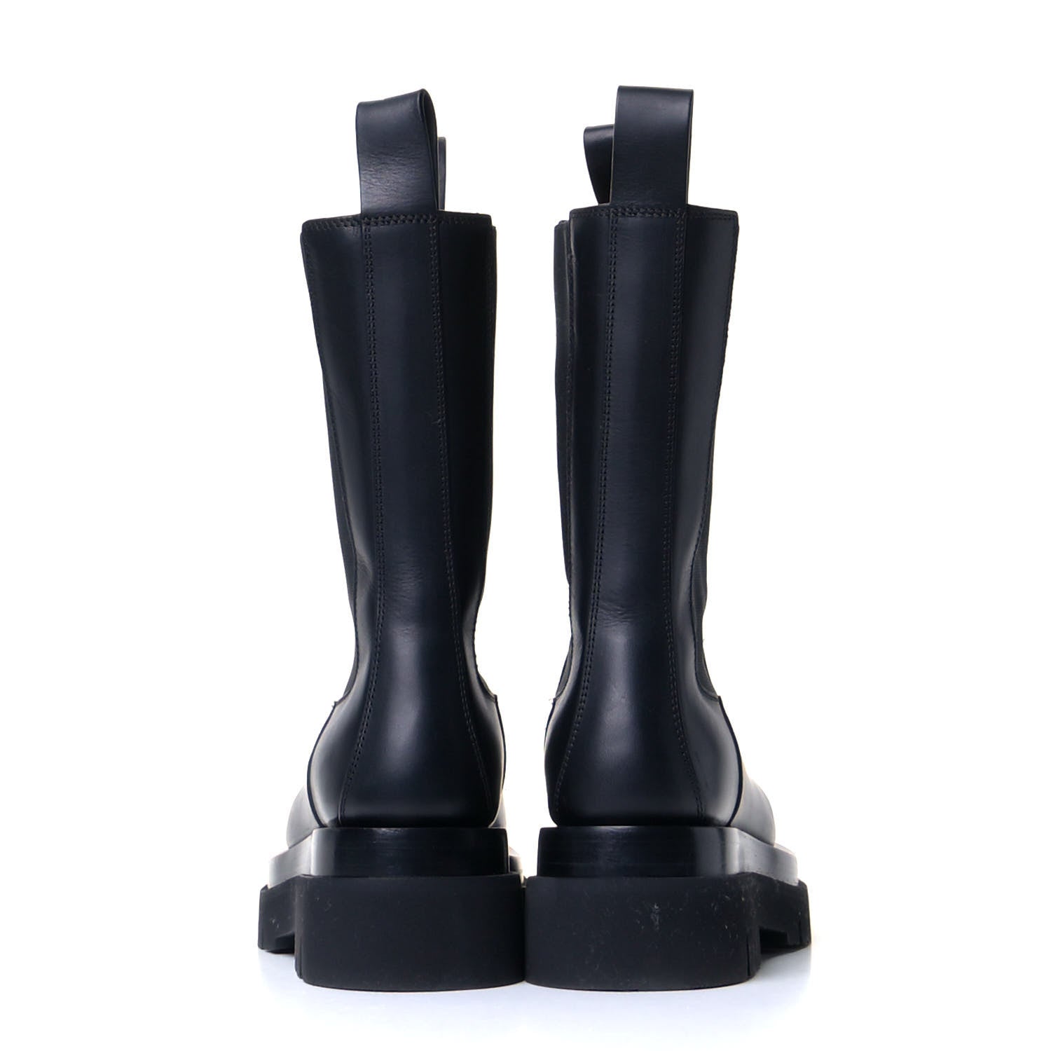 Bottega Veneta Calfskin The Lug Chelsea Boots 34 Black 4 of 8