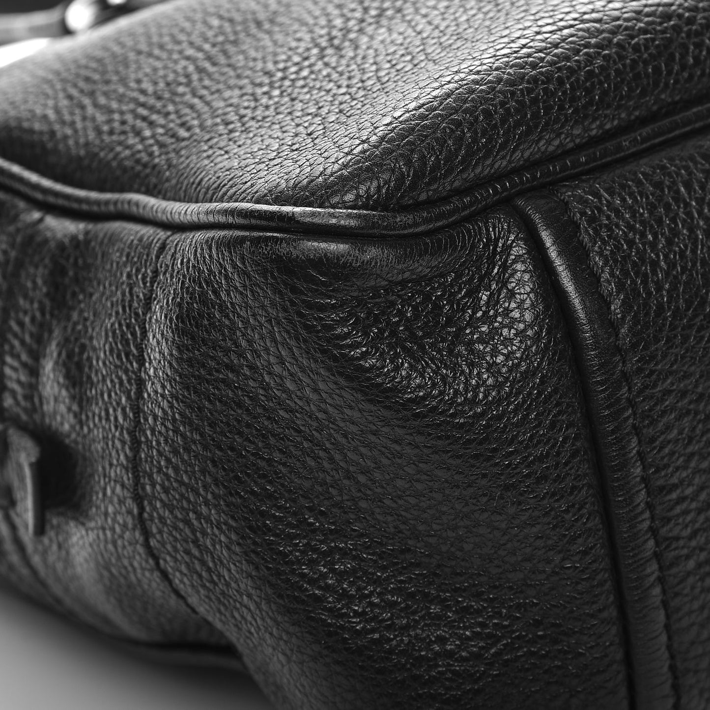 Vitello Daino Tote Nero Black