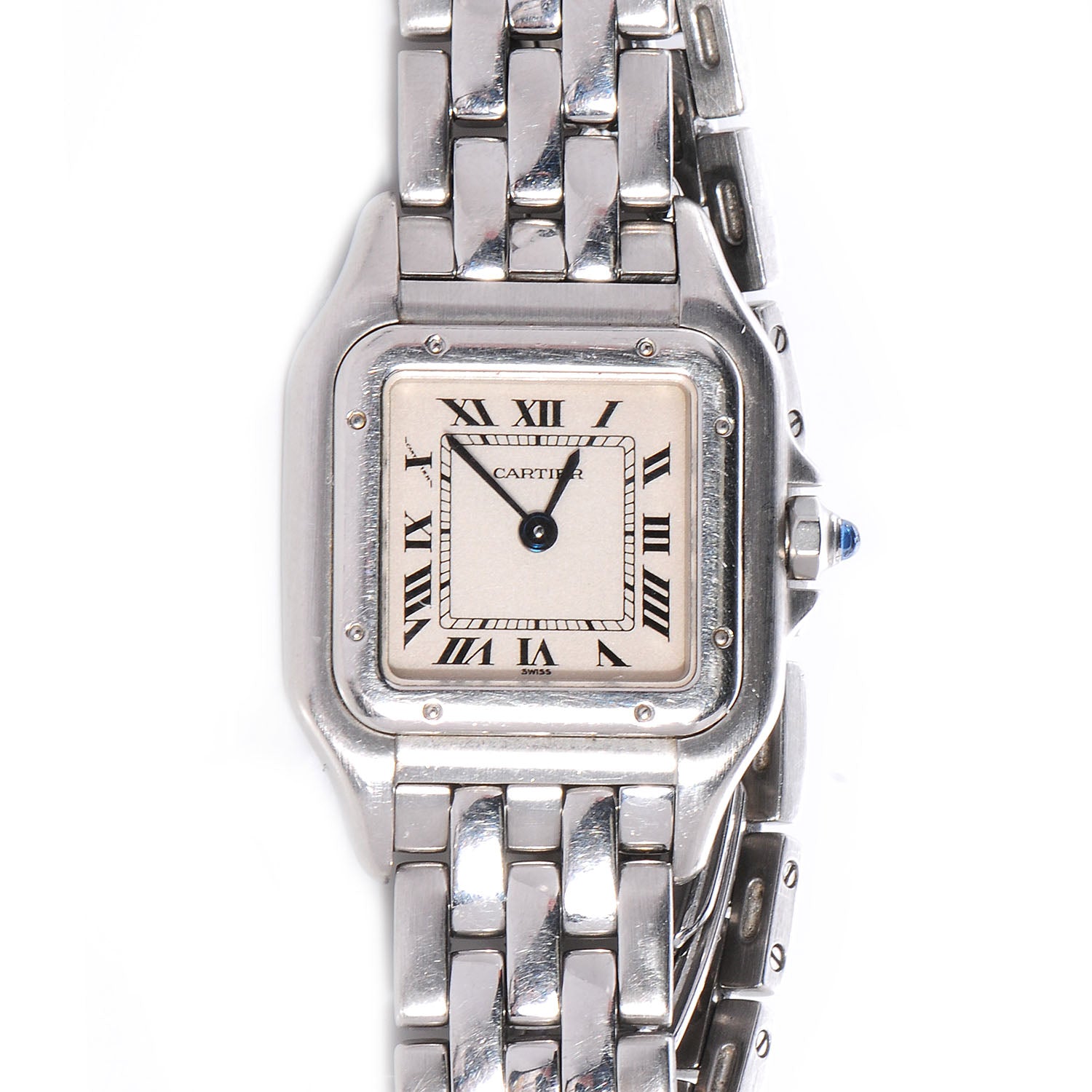 Cartier Stainless Steel 22mm Panthere Quartz Watch 1 of 5