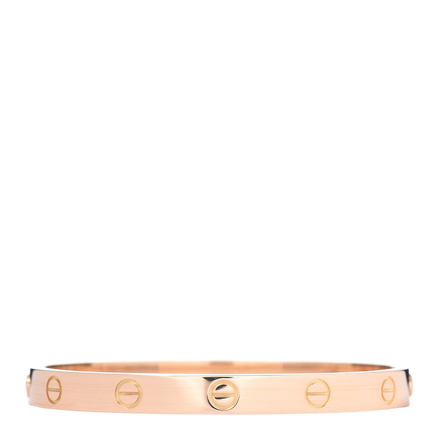 18K Yellow Gold LOVE Bracelet 17