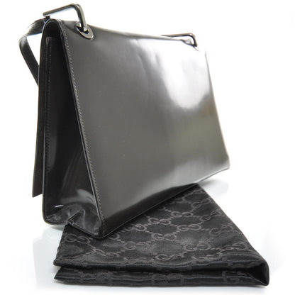 Gucci Leather G Shoulder Bag Dark Brown 2 of 9