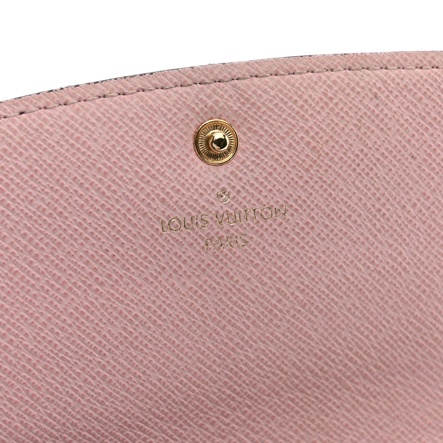 Monogram Emilie Wallet Rose Ballerine