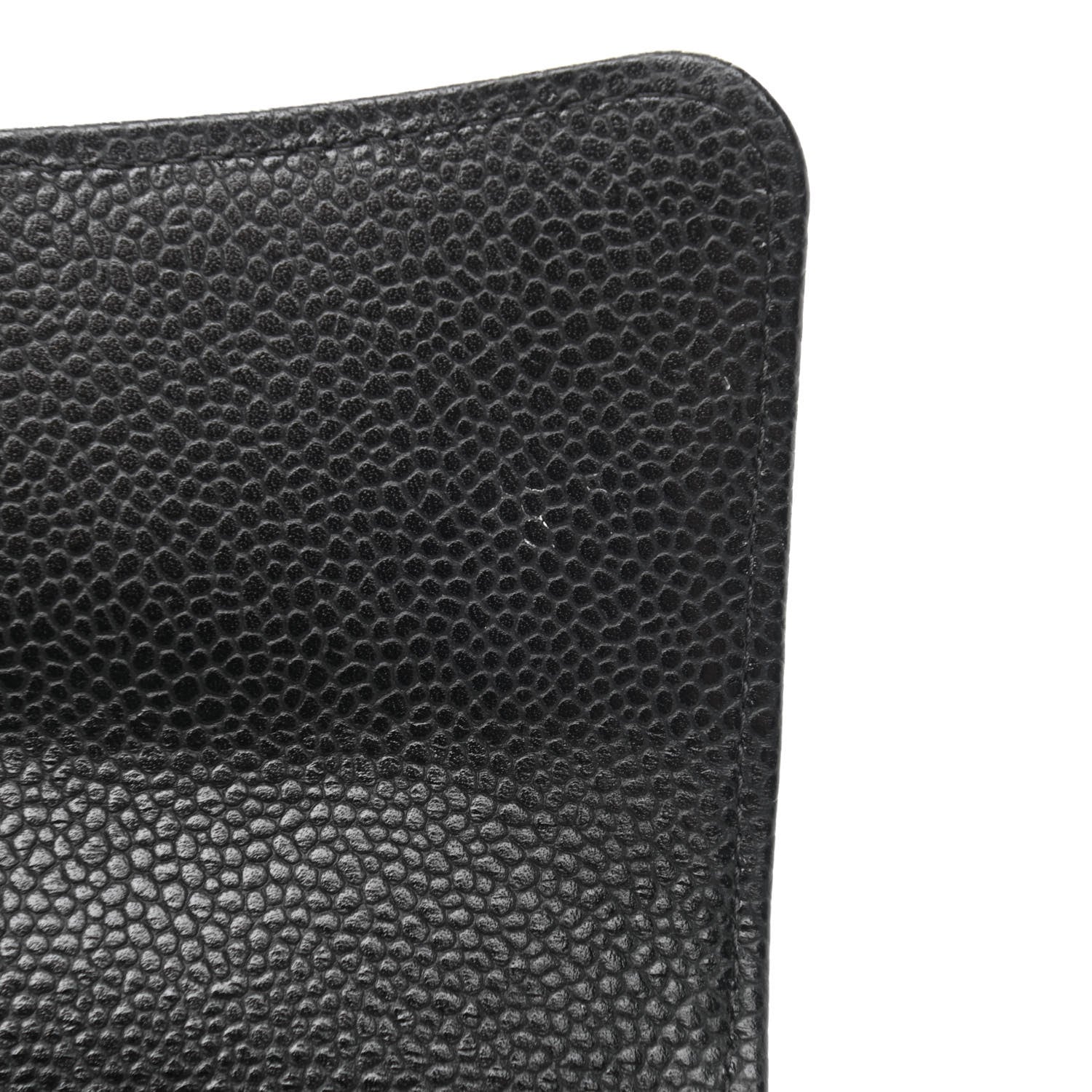 Chanel Caviar Quilted Large Gusset Flap Wallet Black 9 of 9