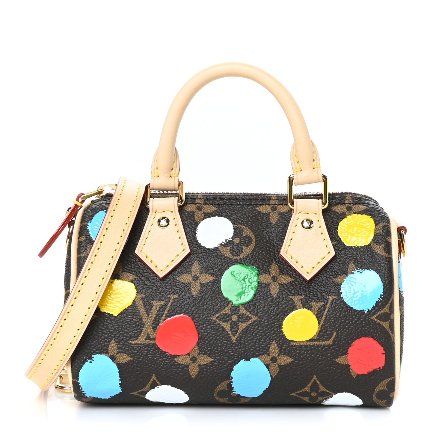 LV X YK Monogram Nano Speedy