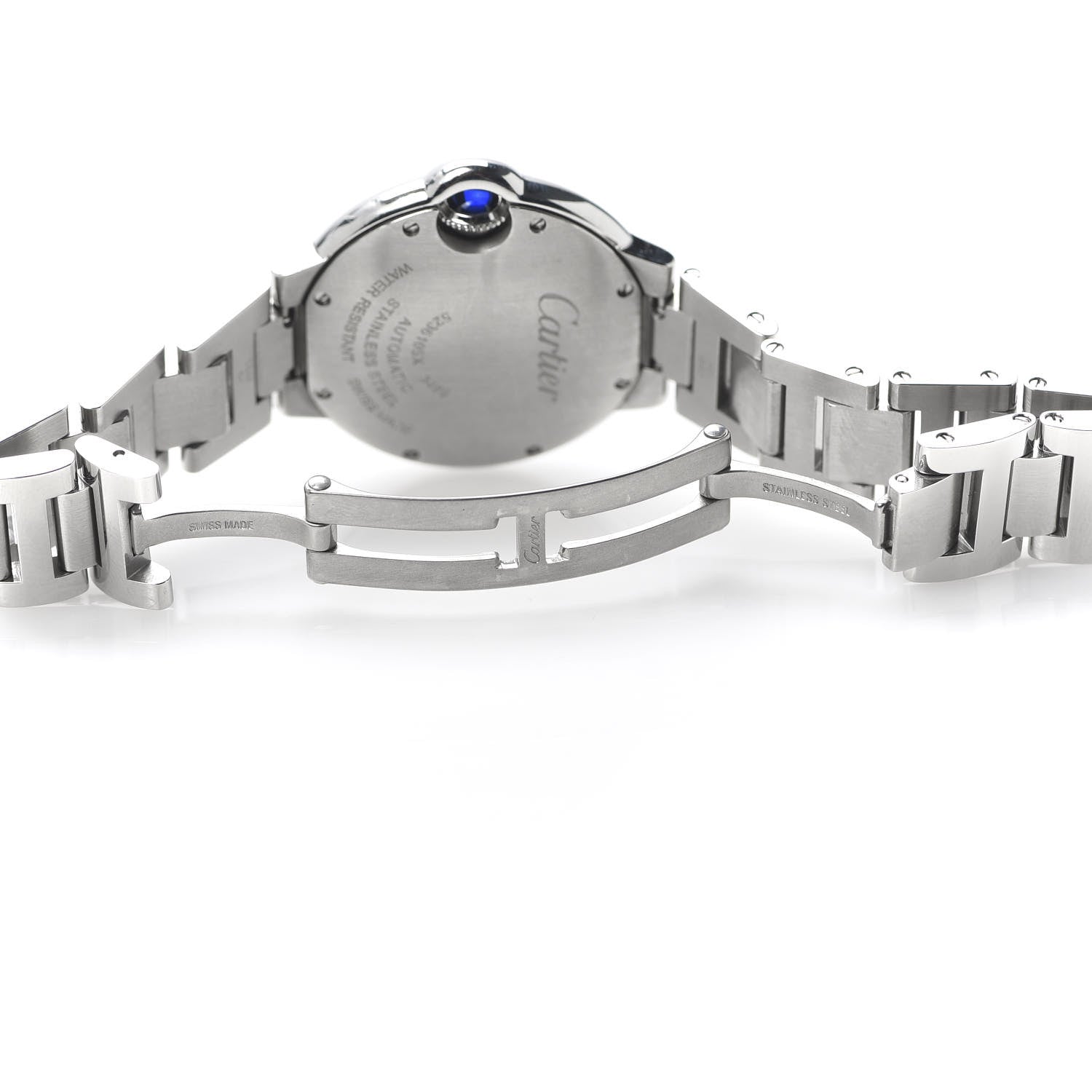 Cartier Stainless Steel 33mm Ballon Bleu De Cartier Automatic Watch 6 of 6