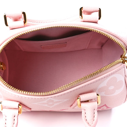 Louis Vuitton Empreinte Monogram Giant Speedy Bandouliere 20 Degrade Rose Pink 5 of 12