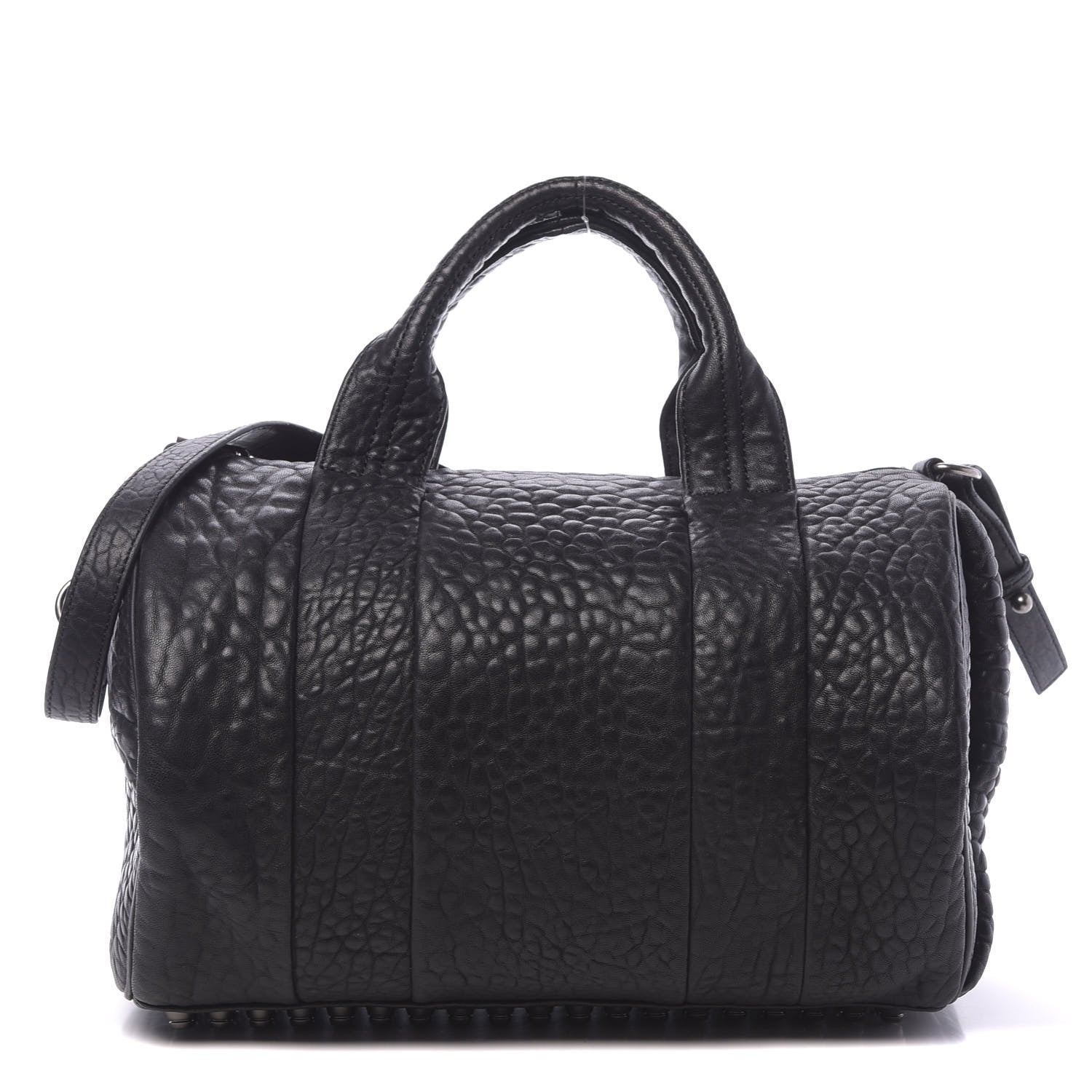 Alexander Wang Pebbled Lambskin Rocco Black Nickel Hardware 1 of 11