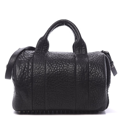 Alexander Wang Pebbled Lambskin Rocco Black Nickel Hardware 1 of 11