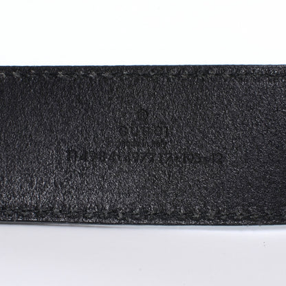 Gucci Leather GG Belt 90 32 Black 3 of 5
