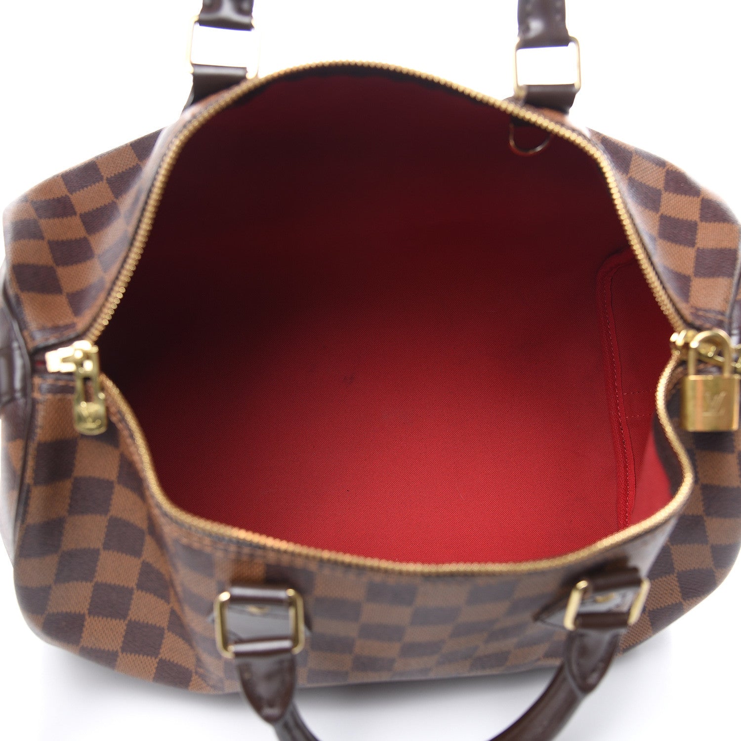 Louis Vuitton Damier Ebene Speedy Bandouliere 35 5 of 17