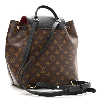 Louis Vuitton Monogram Montsouris PM Black 3 of 9