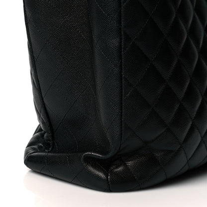Chanel Caviar Quilted Timeless Tote Black 10 of 12
