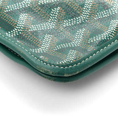Goyard Goyardine Plumet Wallet Clutch Green 13 of 17