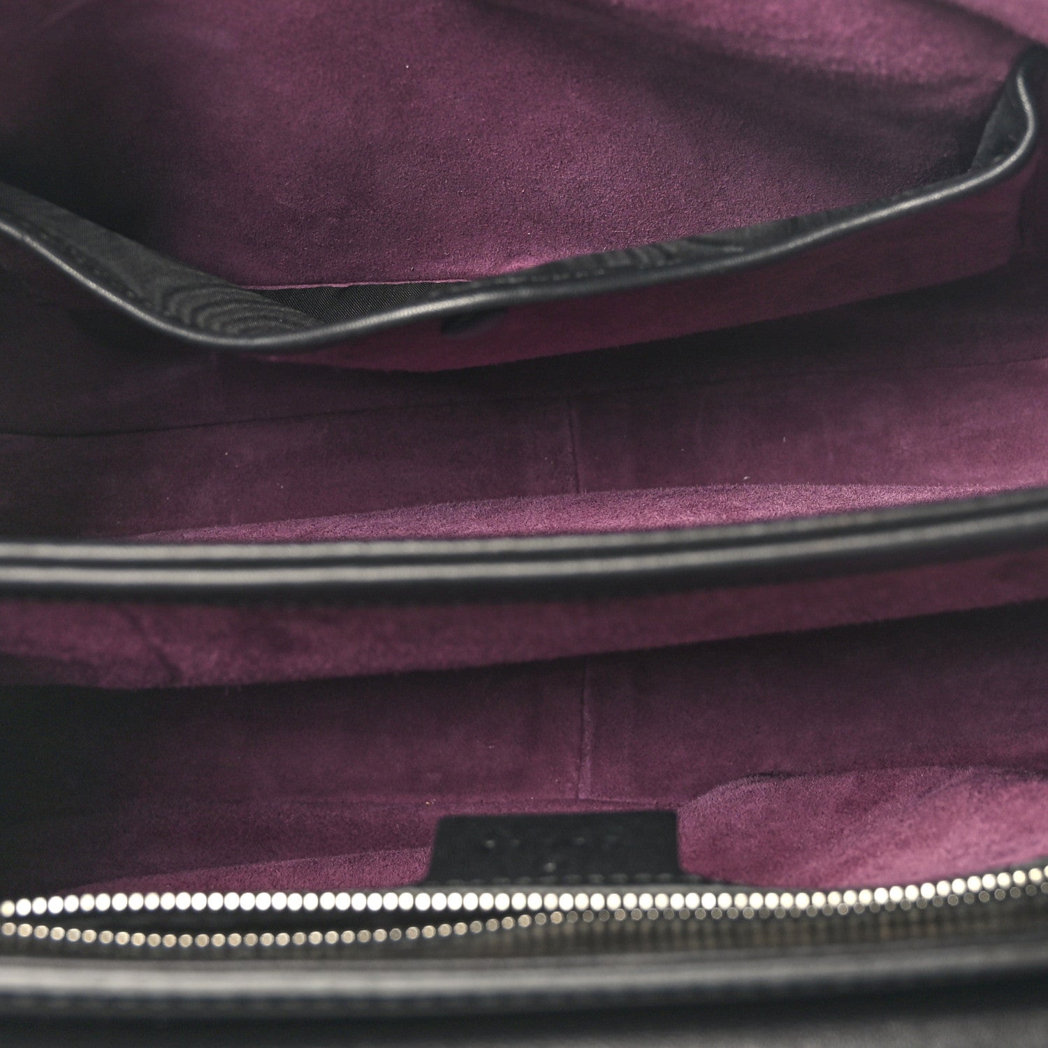 Gucci Regent Calfskin Bamboo Medium Lady Lock Top Handle Bag Black 6 of 10