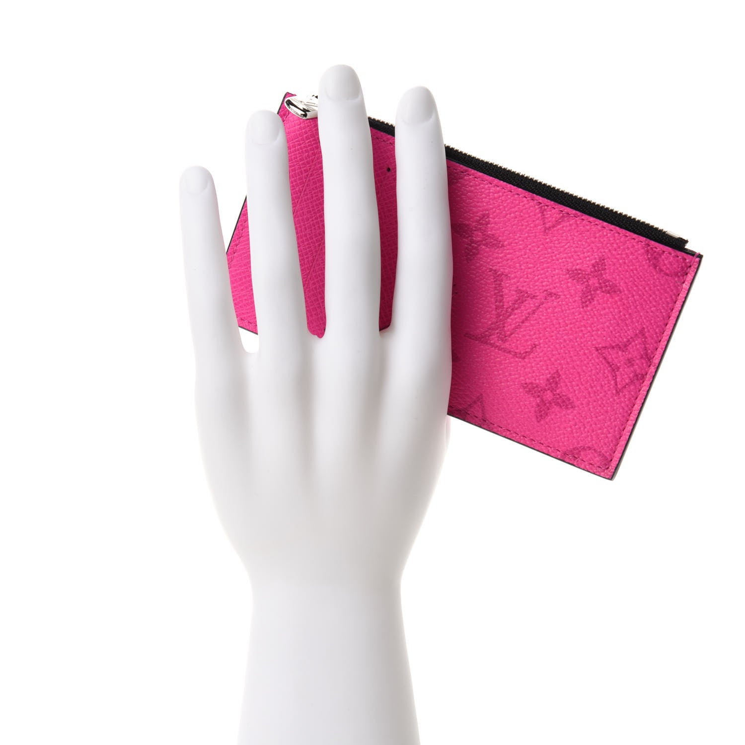 Louis Vuitton Taigarama Coin Card Holder Fuchsia 2 of 7