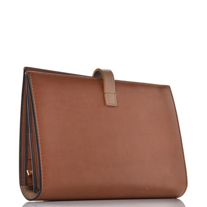 Celine Natural Calfskin Large Multifunction Strap Wallet Tan 3 of 8