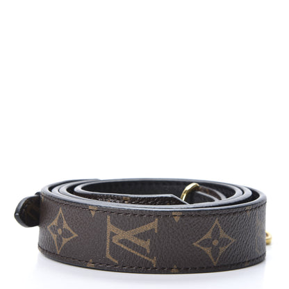 Louis Vuitton Monogram Bandouliere Shoulder Strap XL Black 2 of 4