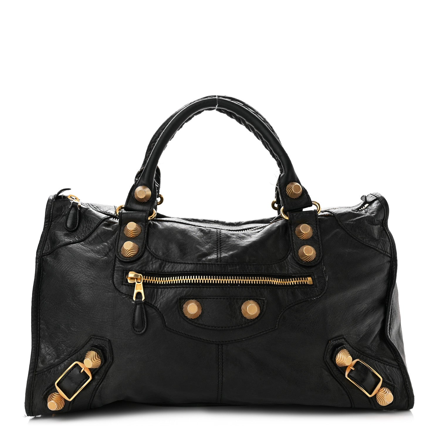 Balenciaga Agneau Giant 21 Gold Hardware Work Black 1 of 10