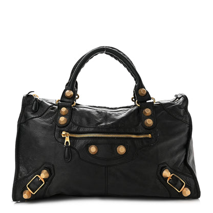 Balenciaga Agneau Giant 21 Gold Hardware Work Black 1 of 10